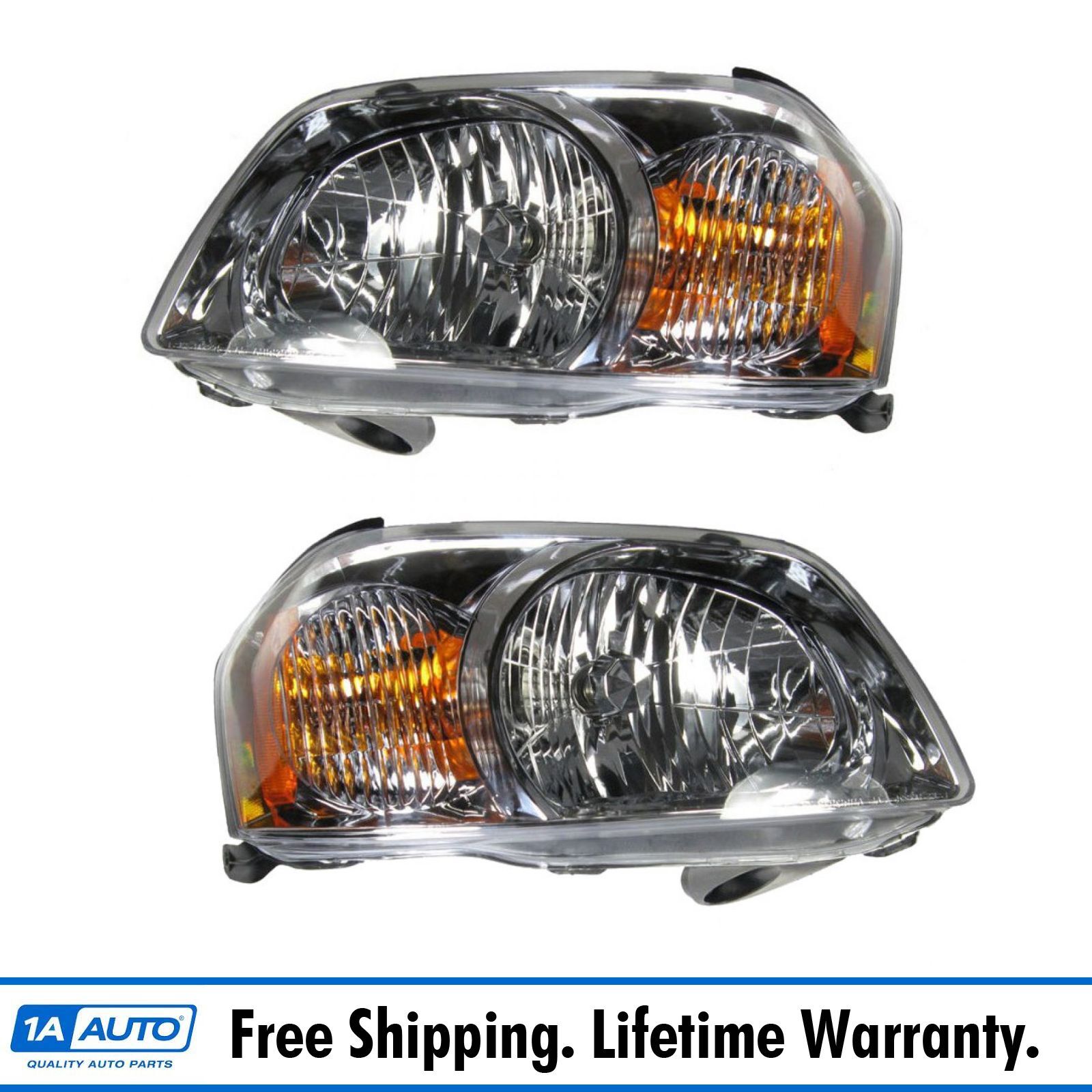 Headlight Set Left & Right For 2005-2006 Mazda Tribute MA2502131 