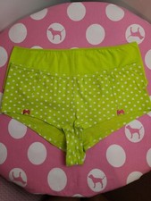 VTG Victoria's Secret PINK 2pk Cotton Boyshort Panties Size Lg