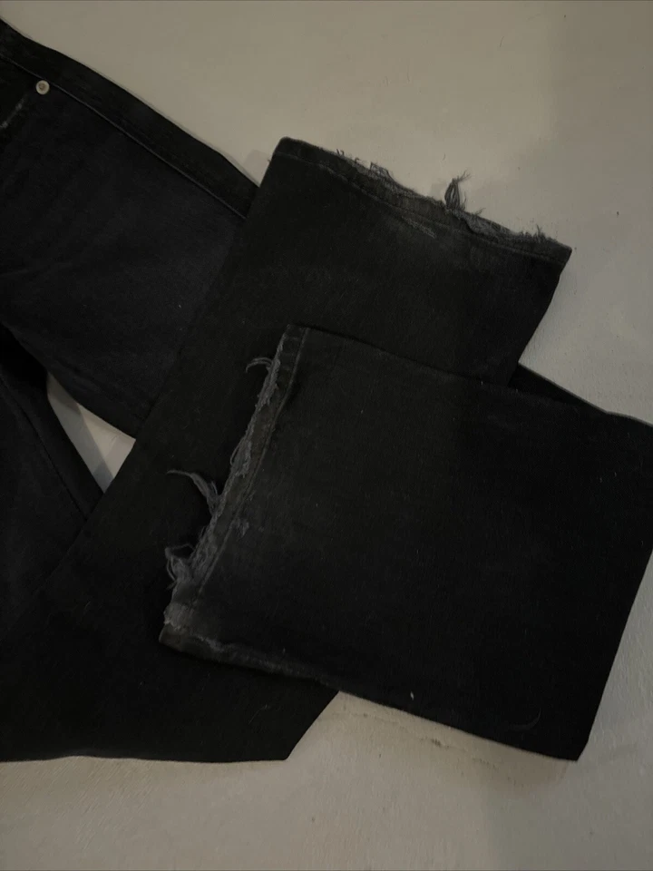 Niñas talla 7. Jeans grises 7 For All Mankind Foto 4 de 4