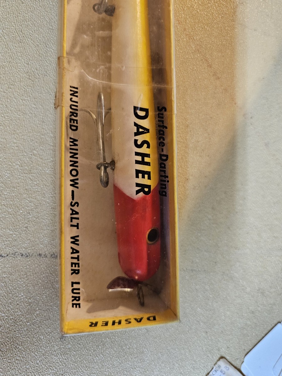 Vintage Fred Arbogast's Dasher Fishing Lure, New In Box | eBay