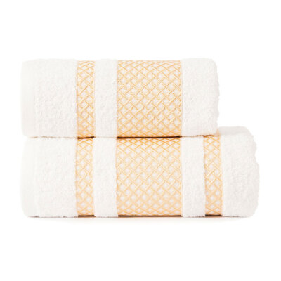 Handtuch Badetuch Weiß Exklusive Handtücher 4er Set 2x 50cmx90cm  2x 70cmx140cm
