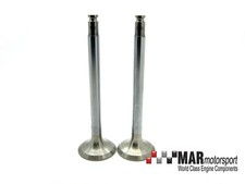 2 x YB Cosworth Exhaust Valves, Sodium Filled, OE manufacturer, from OE drawings