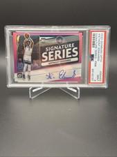 2020 Panini Optic Anthony Edwards Rookie Signature Series Auto Pink /25 PSA 9🔥