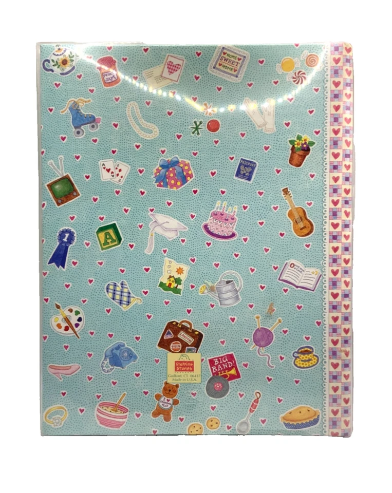 All About My Grandma Then and Now Hardcover 1996. Plastic Cover Unused Vintage - Image 2 of 4