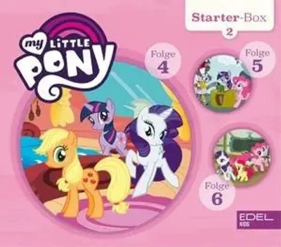 Starter-Box(2)-Folge 4-6 My Little Pony Audio-CD 3 CDs Deutsch 2022