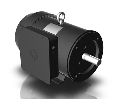 Techtop Electric Motor 10 HP 1800 Rpm 1-PH 208-230 Volt 215TC Frame C-Face