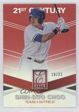 2015 Panini Elite 21st Century Red 18/21 Shin-Soo Choo #172 2id