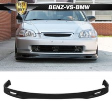 Fits 96-98 Honda Civic Ek Front Bumper Lip Spoiler Splitters Pu - Spoon Style Fits 96-98 Honda Civic Ek Front Bumper Lip Spoiler Splitters Pu - Spoon Style