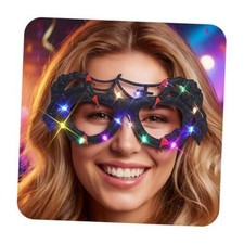 Light Up Halloween Glasses LED Party Favors Glasses Frame Fun Skeleton Hands