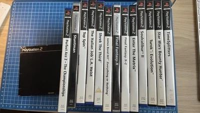 PS2 Game Bundle Lot x14 - TimeSplitters, Final Fantasy X, Soulcalibur 2 - PAL UK - Image 1 of 4