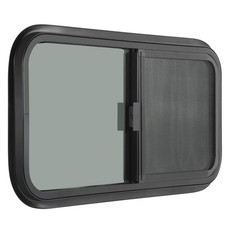 21" W x 14" H Horizontal RV Window, Tinted Sliding Camper Window 21x14in 1