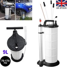 Engine Oil Brake 9L Fluid Extractor Removal Transfer Vacuum Suction Hand Pump UK