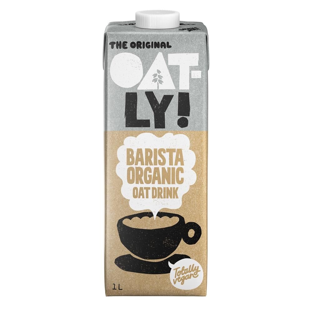 Oatly Dark Organic Barista Oat Drink - 1L - Image 2