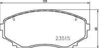 2X Brembo Bremsbelagsatz, Scheibenbremse P 54 059 FüR Ford USA Mazda Mitsubishi