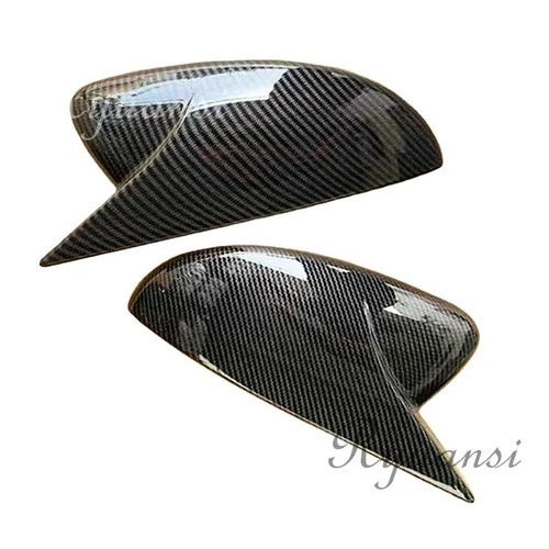 Side Mirror Cover Carbon Fiber For VW Passat B7 CC Scirocco Jetta MK6 2011-2018