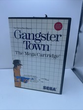 Gangster Town Mega Cartridge Sega Master System Complete Manual