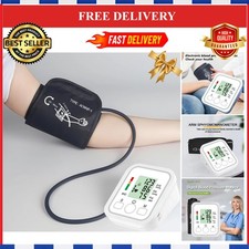 Digital Blood Pressure Monitor Upper Arm Automatic BP Machine Cuff 22-32cm