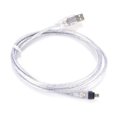 150cm USB Male to Firewire IEEE 1394 4 Pin Male ILink Cord Cable RFor DV Camera