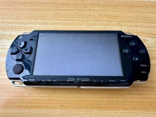 Sony Playstation PSP 2004 Piano Black Handheld System Console - Parts or Repair