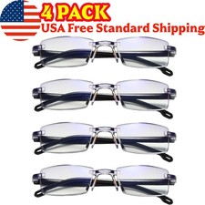 12Pack High Hardness Anti-blue Progressive Far Near Dual Use Reading Glasses USA