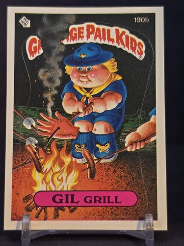 GPK 1986 Garbage Pail Kids Card Sticker Series 5 OS5 Handy RANDY #168a