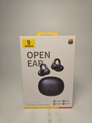 Baseus Bowie MC1 Pro Open Ear TWS Earbuds - Cosmic Black 