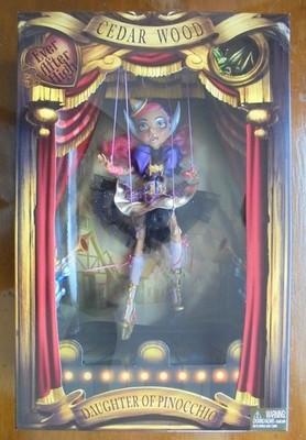 Ever After High SDCC Cedar Wood, NIB (2015) **Inner/Outer Boxes Have Some Wear**