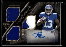 2014 Topps Triple Threads Odell Beckham Jr RC Auto /99 New York Giants #107