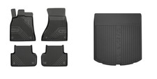 Frogum Fußmattensatz Autoteppich + Kofferraumwanne für Audi A5 Sportback F5A F5F