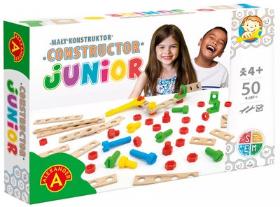 5906018025606 Mały Konstruktor. Constructor Junior (50 elementów) Alexander