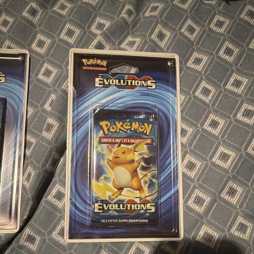 Pokémon JCC Booster Évolutions Raichu 10 cartes FR 2016 - Photo 1/2
