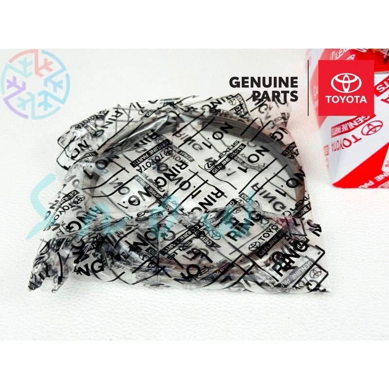 13011-50170 NUEVO GENUINO OEM LEXUS GS430 LS430 SC430 4.3L 3UZFE JUEGO DE ANILLOS DE PISTÓN Foto 4 de 4