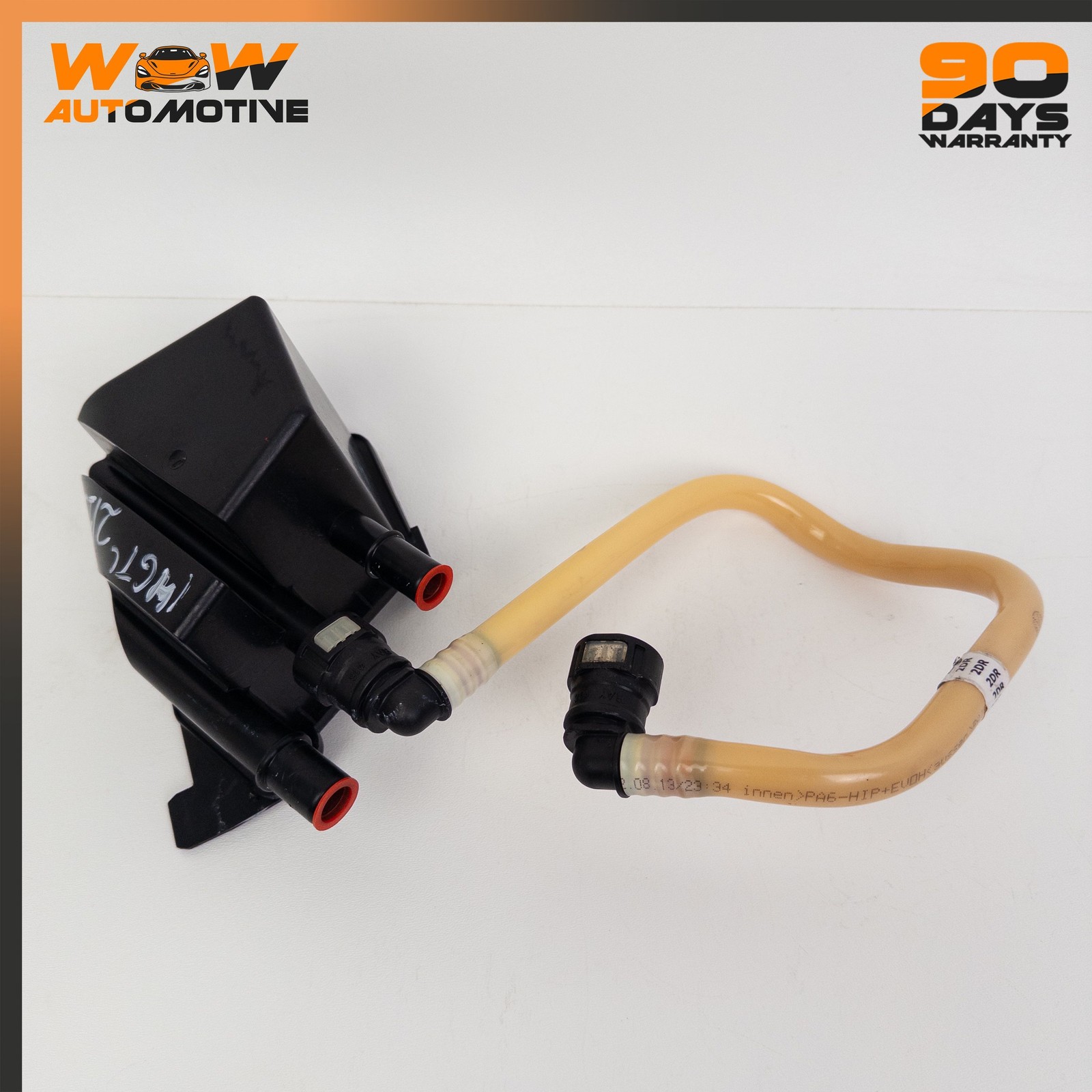 04-19 BENTLEY CONTINENTAL GT FRONT FUEL FILTER COMPENSATION TANK PIPE HOSE OEM
