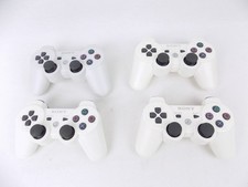 Genuine Official Playstation 3 Ps3 Controller White Rare Tested 100% Works
