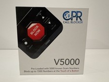 CPR V5000 Call Blocker for Landline Phones Block Robocalls Stop Spam Callers
