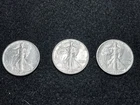 1942 1944D 1945 Walking Liberty Halfs Unc