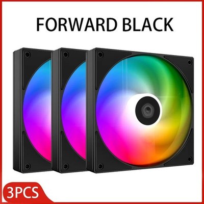 ARCTIC P14 Pro Reverse A-RGB (3 Pack) Case Fan 120mm Inverted Flow PC silent