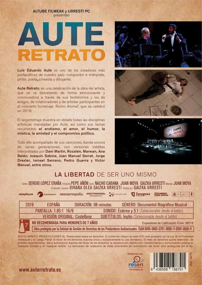 Aute Retrato [DVD] (2019) - Imagen 2 de 3