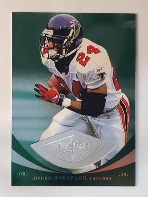 1998 SPx Finite #137 Byron Hanspard YM ~ Atlanta Falcons YOUTH MOVEMENT #D/3000