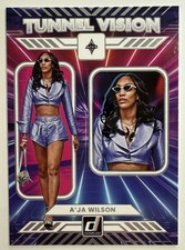 2025 Panini Donruss WNBA Tunnel Vision A'ja Wilson #13 Las Vegas Aces