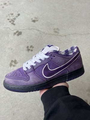 Nike SB Dunk Low Concepts Purple Lobster Size 9 Used