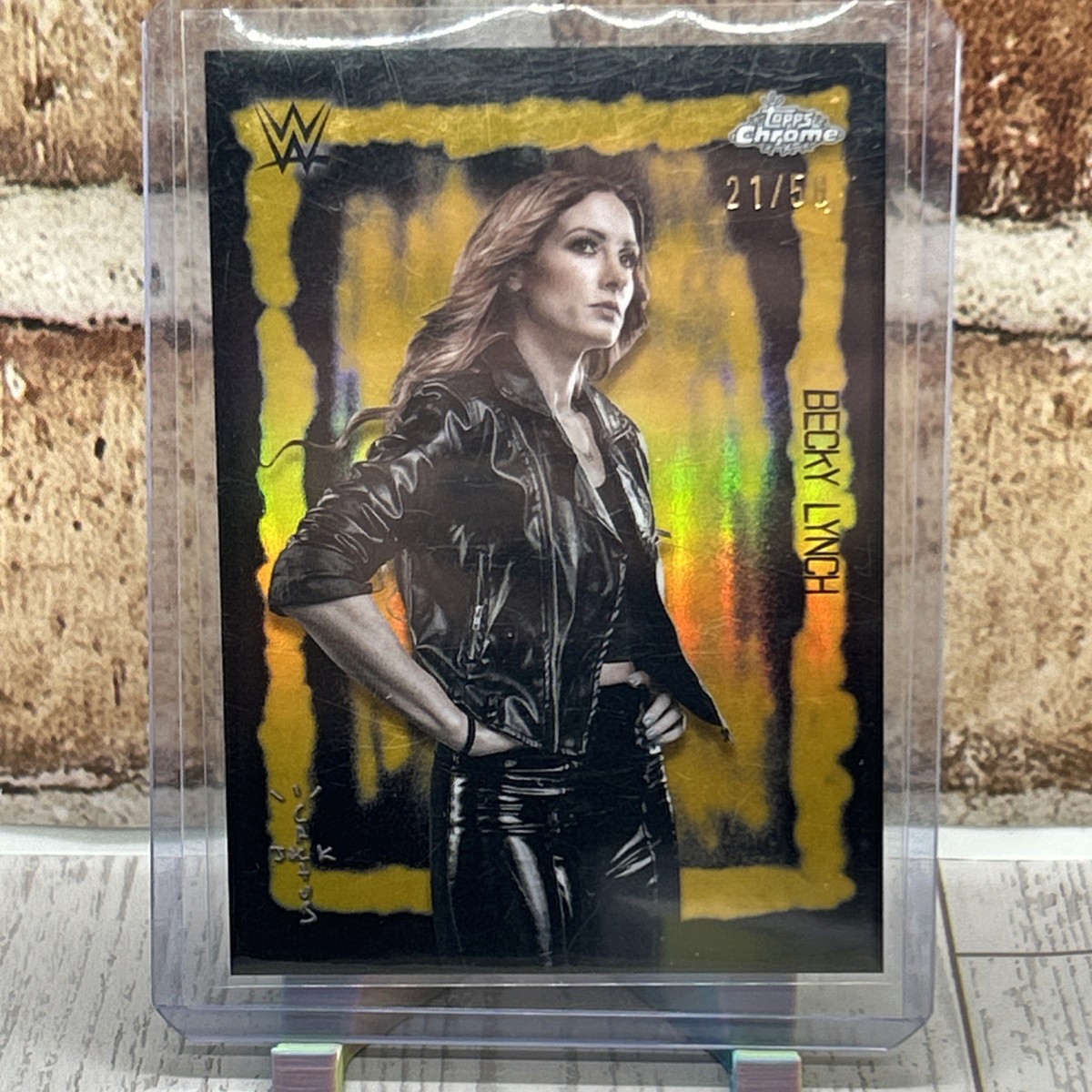 FVF-29 Becky Lynch 2025 Topps Chrome WWE x Cactus Jack - Festival