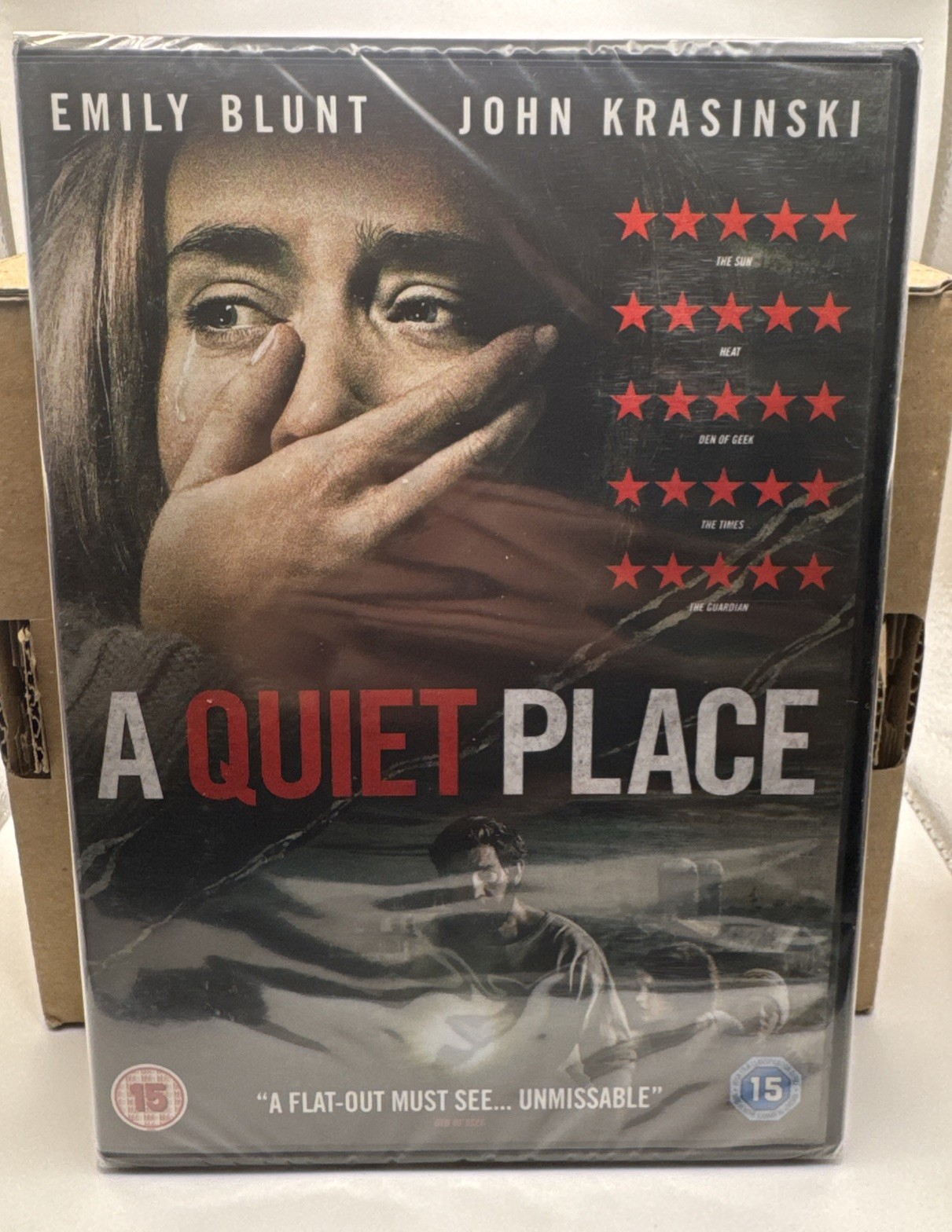 A Quiet Place DVD 2018 Sci-Fi Horror Film Brand New & Sealed **FREE P&P**