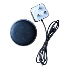 Amazon Alexa Echo Dot 3rd Gen Smart Speaker Black Grey Cleaned Tested Reset