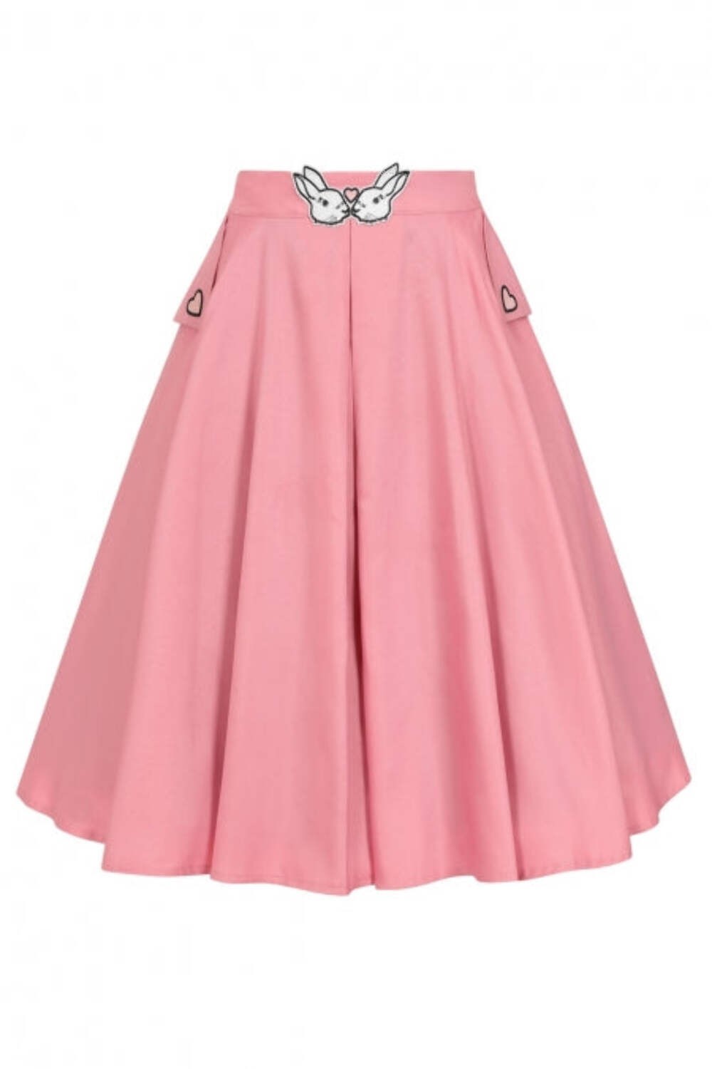 Banned Apparel - Bunny Hop Knit Flare Skirt