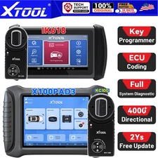 XTOOL IK618/X100PAD3 IMMO Key Fob Programmer Diagnostic Scanner Bidirectional
