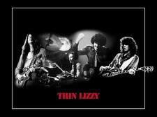 Thin Lizzy, Irish Rock Band, Phil Lynott, Awesome Fridge Magnet