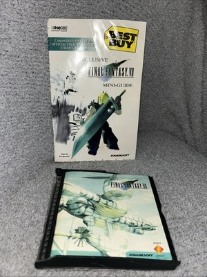 Final Fantasy 7 - Sony PlayStation 1 complete set with manual Wow! Amazing