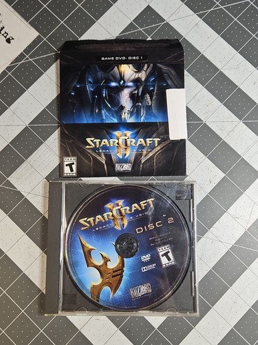 StarCraft 2 II Legacy of the Void Lot Soundtrack CD Spiel DVD 1 & 2 mit Code GC - Bild 2 von 9