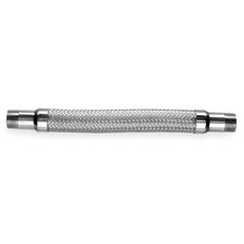 HOSE MASTER GZ075SM240 Flexible Metal Hose Assembly,3/4"I.D.24" 4FKK3